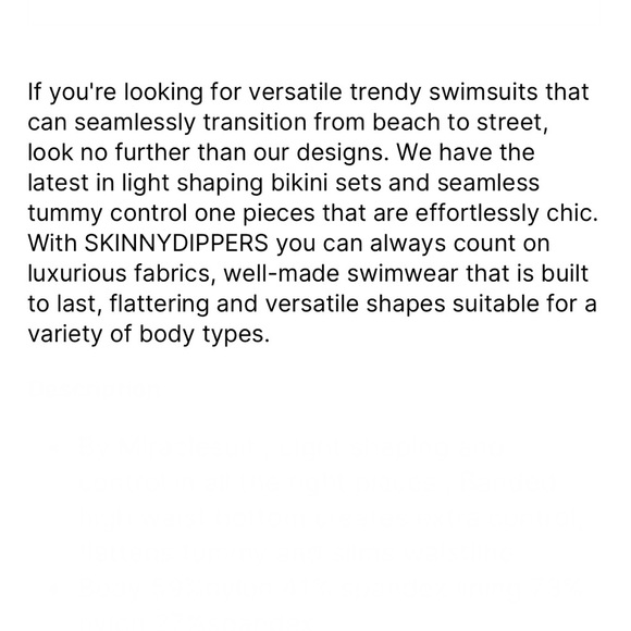 Skinny Dippers Tangerang Molly Bottom - Picture 15 of 15